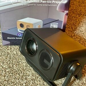 Black Portable Projector